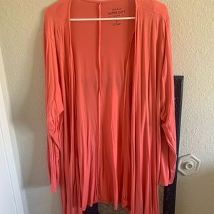 Torrid pink cardigan